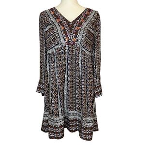 Maeve by Anthropologie Naomi Embroidered Tunic Dress